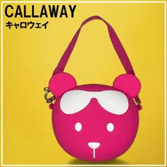 CALLAWAY キャロウェイ ミニポーチ ベア ピンク ゴルフ