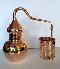 アランビック　銅製蒸留器 Amazon.co.jp: 銅製蒸留器 アランビック 10．0L カラム