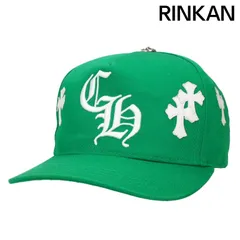 CHROME HEARTS CHHAT CH刺繍クロスパッチベースボールキャップ CHROME HEARTS クロムハーツ CH HAT CH刺繍 クロスパッチ ベース