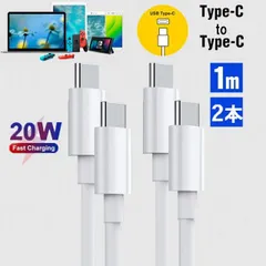 USB C/Type C to Type C ケーブル 1M Apple 急速充電＆同期 PD対応 20W データ転送 映像出力 USB-C ケーブル TypeC ケーブル Type-C 高速充電 iPad Pro/Air iPad mini6 (2021) 