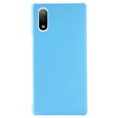 Xperia Ace II ケース SO-41B エクスペリアace2 エース2  耐衝撃 シンプル さらさら ハード ケース 【Color】 スカイブルーのサムネイル