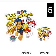 パウパトロール アイロンシート 転写シール ワッペン 5(大)