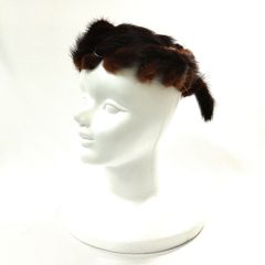 美品◇希少◇Alice Auaaアリスアウアア◇ファーベレー帽◇サイズ2
