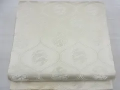 平和屋着物■アンティーク　大正ロマン　全通柄京袋帯　立涌向かい鳥文　逸品　n-ea1430