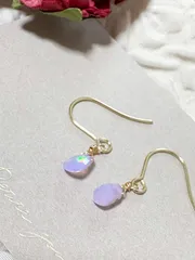 レア⟡.·*.デンドライトオパールピアス A25 レア⟡.·*.デンドライトオパールピアス A25