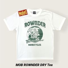 MOBSTYLES　モブスタイルス MOB ROWNDER DRY TEE 白