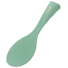 uxcell シリコンしゃもじ シリコンしゃもじ ノンスティックしゃもじ 耐熱炊飯器スプーン ブルー