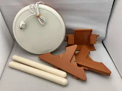 ジャンク【箱・説明書無し、傷や汚れあり】 Wii 太鼓の達人Wii専用コントロｰラｰ 太鼓とバチ