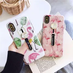 iphone スマホケース　しろ　ベルト付き　ハイブリッド