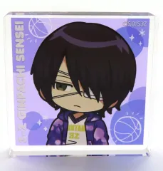 【中古】アクリルスタンド・アクリルパネル 高杉晋助 「銀魂 3年Z組銀八先生 POP UP SHOP ランダムミニアクリルブロック 球技大会 デフォルメ ver.」