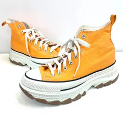 CONVERSE　コンバース　ALL STAR R TREKWAVE HI　オールスタートレックウエーブハイ　厚底スニーカー　橙色　オレンジ　27.0cm　1SD273