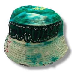 cvtvlist bucket hat green bleach damage