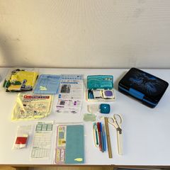 [ハンドメイド]8:ぶんけい　裁縫セット　小学生　記名多数あり