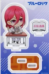 【中古】アクリルスタンド・アクリルパネル 千切豹馬 アクリルスタンド ミニキャラ 制服ver. 「ブルーロック 大解剖展 POP UP STORE」