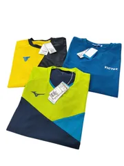 ミズノ ヴィクタス◆ブランドゲームシャツ 3枚セット M 卓球 プラクティス 半袖Tシャツ JTTA
