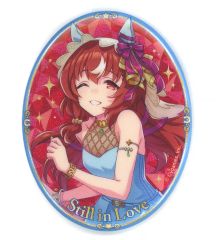 【中古】バッジ・ビンズ スティルインラブ(3rd Anniversary Ver.) 公式グリッター缶バッジ 「ウマ娘 プリティーダービー」