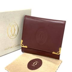 Cartier カルティエ マストラインレザー折り畳み コンパクトミラー 箱