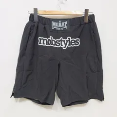 MOBSTYLES MOSH PANTS BLACK ZIP MOBAT ボトムス ショートパンツ ショーツ ブラック
