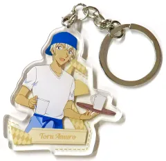 【中古】キーホルダー 安室透 「名探偵コナン コナンカフェ アクリルキーホルダー」 中国限定
