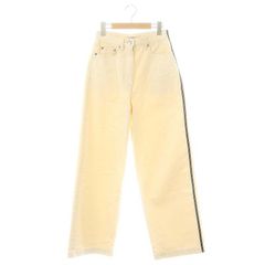 ピーター ドゥ PETER DO サイドラインホワイトデニム パンツ ワイド 26 オフホワイト 27PD03U172 /HK ■OS