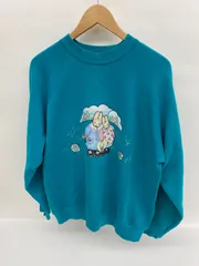 FRUIT OF THE LOOM　90’s　うさぎプリントスウェット　ヴィンテージ【M128-20250901-03KS】