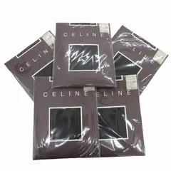 セリーヌ CELINE 60デニールサポートタイツ ストッキング おまとめ5点セット M～L ダークブラウン /FT 0723のサムネイル