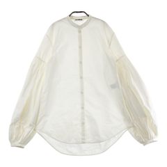 JIL SANDER ジル サンダー JSWR605306 デザインシャツ ブラウス  ホワイト系 34 [240101233207] レディース