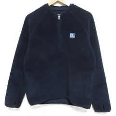 美品 HELLY HANSEN ヘリーハンセン ハーフジップ プルオーバー フリースジャケット HE51617 Lサイズ ネイビー メンズ 古着 中古 USED