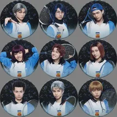 【中古】バッジ・ピンズ(男性) 氷帝 オリジナル缶バッジ ユニフォームver. コンプリートセット(9個入り) ユニフォームver. 「ミュージカル『テニスの王子様』TEAM Live HYOTEI」