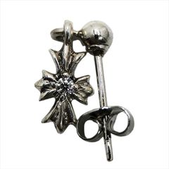 ChromeHearts クロムハーツ TNY E CH PLS DIA タイニーE CHプラス 1ダイヤモンド ドロップピアス