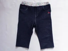 ダブルB double-b ミキハウス miki house アウトレット 子供服 女の子 スパッツ 紺 ブラックベアー クロクマ 春 夏 100cm ★3 ボトムス ガールズ 女児 キッズ 【中古】 ユーズド リサイクル こども