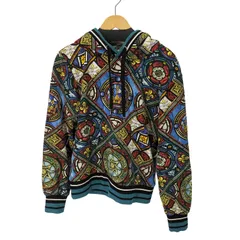 美品　D&G ドルガバ　バンダナ柄　パーカー　M DOLCE&GABBANA ドルチェアンドガッバーナ パーカー アニマル柄