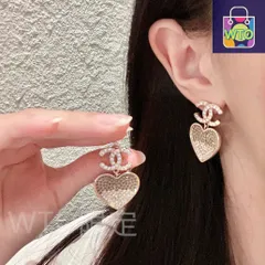 【今日WTO】Chanel 中古 ダブル C イヤリング オリジナルリプリカロゴ 国内送料無料！在庫限定セール価格-IWI67