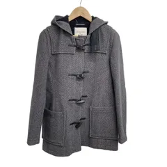 【極美品】　オールドイングランド　ダッフルコート　グレー　ヘリンボーン 36 極美品】 オールドイングランド ダッフルコート グレー