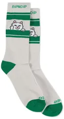 Ripndip Peeking Nermal Socks Grey/Green 靴下 ソックス 送料無料のサムネイル