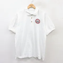 XL/古着 半袖 ポロ シャツ メンズ 00s NITRO 鹿の子 白 ホワイト 25jun30 中古 トップス