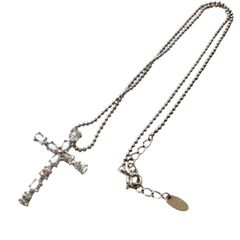 限定値下げ】ANNA SUI シルバー925クロスネックレス - メルカリ