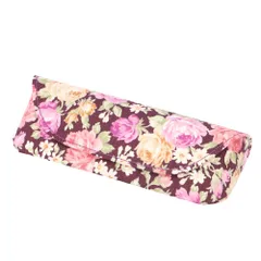 ☆ ローズ/パープル2 ☆ メガネケース メガネケース おしゃれ 眼鏡ケース セミ ハード めがねケース 可愛い 花柄 シニアグラス 伊達めがね 老眼鏡 レディース 大人 かわいい グッズ 雑貨 ギフト