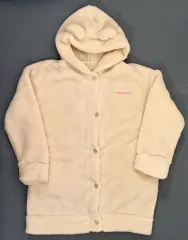 【中古】アウターウェア ちいかわ マシュマロフィールラウンジパーカ(長袖) オフホワイト レディースXLサイズ 「ちいかわ なんか小さくてかわいいやつ×GU」