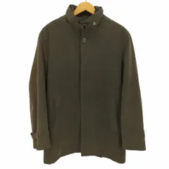 ジョルジオアルマーニ Giorgio Armani LECOLLEZIONI 裏地チェック レイヤード ライナー ギミック ジップアップ ジャケット メンズ import：L のサムネイル