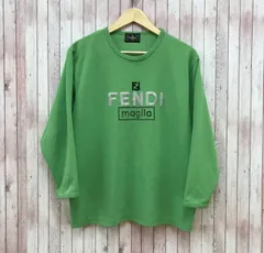 【古着】FENDI ベロアカットソー FENDI JEANS フェンディ ジーンズ イタリア製 半袖 カットソー