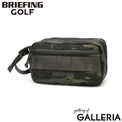 BRIEFING - 【タグ付き未使用】BRIEFING GOLF カートバック ダブルジップポーチ BRIEFING 【数量限定】ブリーフィング ゴルフ ダブルジップ