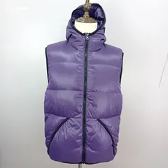 CAMP7 キャンプセブン　ダウンベスト　パープル　サイズXL5