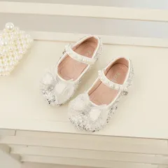 ☆ ホワイト ☆ 26(16cm) ☆ フォーマルシューズ 女の子 フォーマルシューズ 女の子 フォーマル シューズ フォーマル靴 ドレスシューズ キッズシューズ 子供靴 靴 くつ プリンセス コスチューム リボン 子供 子ども ベビー キッズ ピアノ発表会