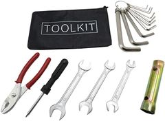 モーターヘッド バイク用 工具 車載ツール 車載工具 16ピース セット オートバイ 携帯工具 C Dプラグ用( C，Dプラグ用)