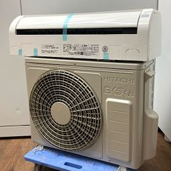 【アウトレット・引取限定】HITACHI/日立 ルームエアコン 6畳 2.2kW  100V RAS-D22RBK 2024年 ●101737