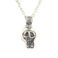 新品 STUSSY ステューシー 00s シルバー スカル ネックレス シルバー925 アクセサリー ストリート ブランド 00年代 アーカイブ【メンズ】のサムネイル