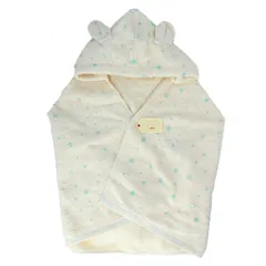 ☆ ブルー ☆ Mule ミュール フード付きバスタオル ベビーバスローブ 今治 バスローブ タオルポンチョ ベビー キッズ Mule ミュール 赤ちゃん タオル kontex コンテックス 日本製 おしゃれ かわいい ベビー用品 ギフト 出産祝い 綿100％