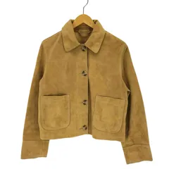 ザラ ZARA ZW COLLECTION LIMITED EDITION 100%スエードレザージャケット ヤギ革 レディース import：M 