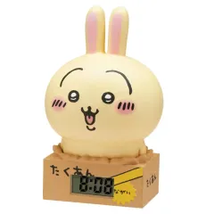 【中古】置き時計・掛け時計 うさぎ(ヤハ!) 「ちいかわ いっしょにがんばろ!ダンボールウォッチ3」